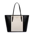 Women Trendy Casual Tote Bag Embossed PU Succinct Large Capacity Handbag Shoulder Bag Classic All match