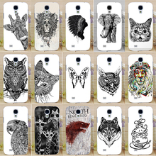 Animal Mobile Phone Case For Galaxy S4 Mini Cellphone Back Cover Hard Plastic DIY Case Free Shipping