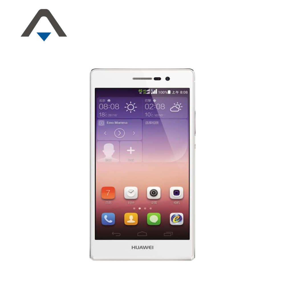 Original Huawei Ascend P7 Quad Core 1 8GHz 5 1920x1080 Dual SIM Card Android 4 4