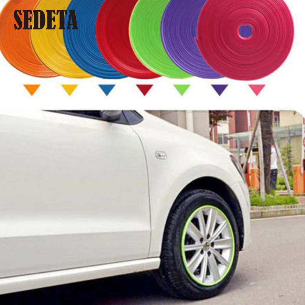 Image of 10 Color 8M/ Roll 2015 New Styling IPA Rimblades Car Vehicle Color Wheel Rims Protector Tire Guard Line Rubber Moulding Trim