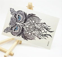 19X12CM Sexy Body Art Beauty Makeup Large Waterproof Temporary Arm Tattoos 3d Henna Tattoo sticker For Girls And Man MX-2019
