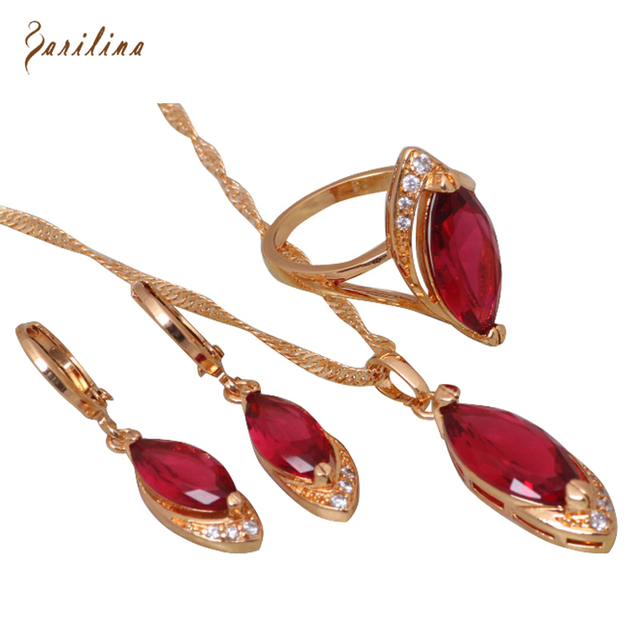 Новый 2017 Glam Luxe Таинственный Желтый Позолоченный Красный Корень