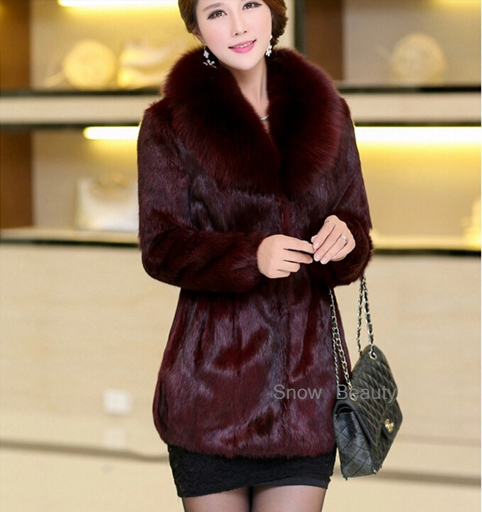 women winter real fur coat natural (1)