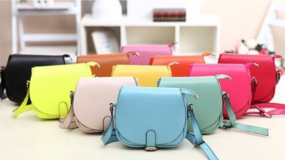 Image of 2016 New Fashion Candy Color Women Leather Handbags Cute Women Messenger Bags Casual Women Lovely Shoulder Bags