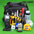 KELUSHI 29 IN 1 Fiber Optic FTTH Tool Kit with FC 6S Cleaver Power Meter Visual