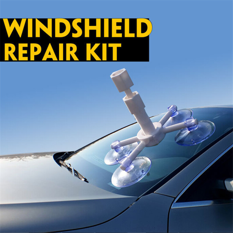Car Windshield Rock Chip Repair Kit