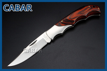 CABAR 2015 New Arrival 85mm Single Blade Hunting Camping Diving Outdoor Knife Top Quality Blade Fold