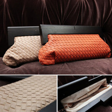 2016 High quality weave evening bags clutch bag vintage simple clutch purse ladies PU leather handbag party wallet clutches Y009