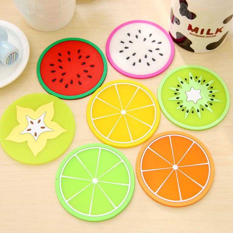 1 pcs silicone dining table placemats coaster font b kitchen b font font b accessories b