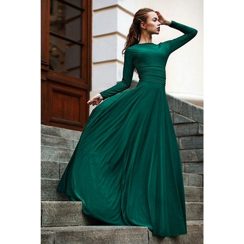 occasion maxi dresses with sleeves uk