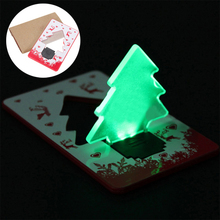 NFLC Color Changing LED Artificial Crystal Christmas Tree Decoration XMAS Night Light