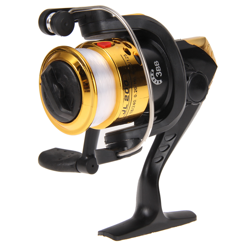 Image of Brand New Aluminum Body Spinning Reel High Speed G-Ratio 5.2:1Fishing Reels with Line ISP