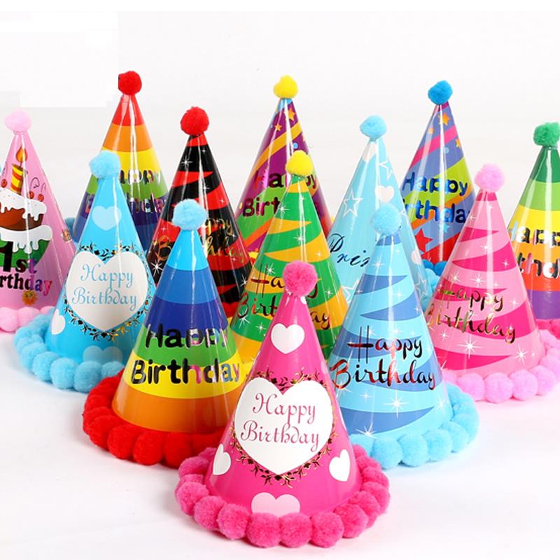 Party Celebration Ball Dot Birthday Hat Birthday Party Decoration