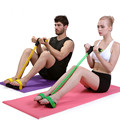 Resistant Band Pedal Exerciser Body Trimmer Sit ups Elastic Resistance Band Rubber Training ABS Workout Home
