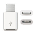 Hot Sale Micro USB Female TO 8 Pin for Apple Adapter Converter Micro USB Cable Charger