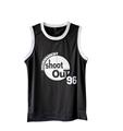 Retro Basketball Jersey 96 Tournament Shootout Movie Jersey S XXL Black Cool Basketball Jersey Shirts Wear