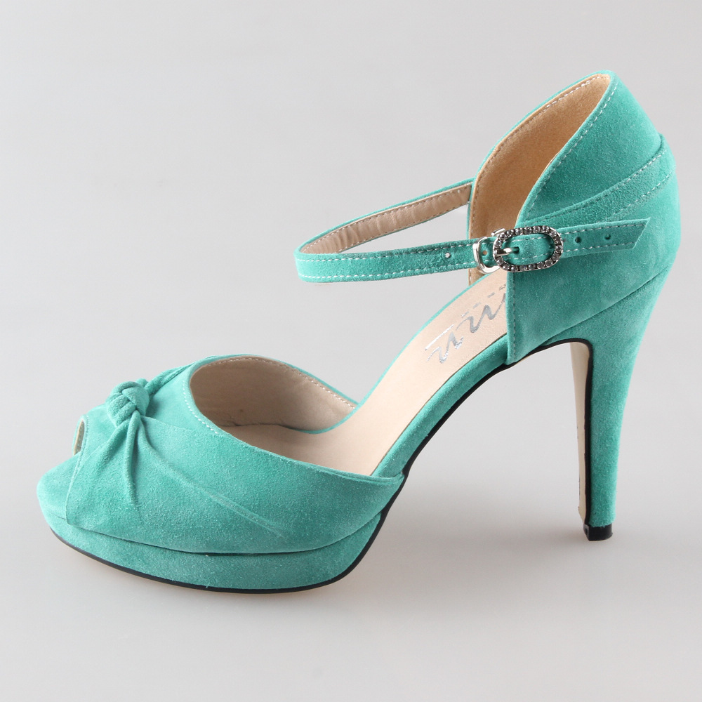 light mint green heels