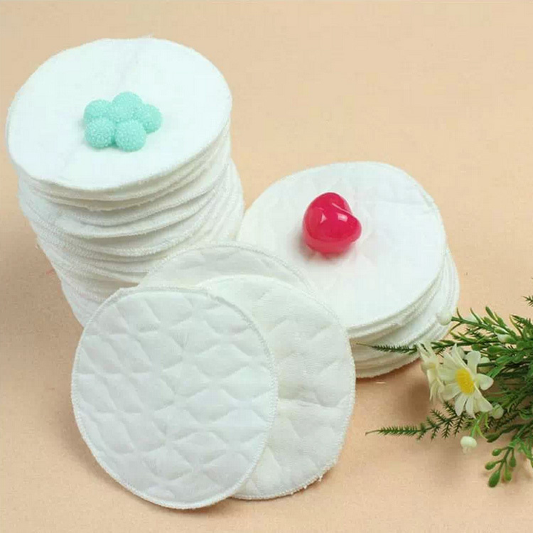 Hot Sale 12pcs Reusable Nursing Breast Pads Washable Soft Absorbent Baby Breastfeeding Drop Shipping BB-105