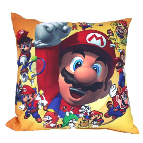 mario star cushion