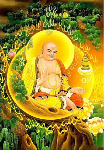 I 10 Arahant Maitreya-Buddha-home-decorative-3D-DIY-diamond-embroidery-painting-needlework-20x30-square-drill-rhinestone-diamond-mosaic