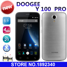 Original Doogee Y100 Pro 4G LTE Smartphone MTK6735 5.0″inch HD 1280×720 Quad Core Android 5.1 2 GB RAM 16 GB ROM 13MP cell phone