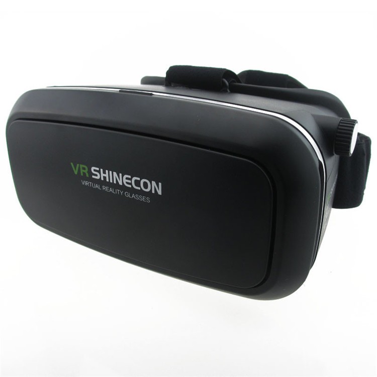 Real 3D Glasses Cardboard!Adjustsble 3D VR Box Virtual Reality Movie Game Glasses  For 4.0-6.0 inch Phone + Bluetooth Remote Control (5)