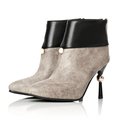 2014 New Genuine Leather Women Boots Fashion Ladies Knee High Boots