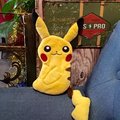 Lovely Pokemons Plush Dolls Pikachue wallet PC Material phone case for iPhone 6 6S 6 PLUS