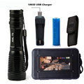 5000Lumens Flashlight LED CREE XM L T6 Torch Camping Light Zoomable Tactical Flashlight Lamp 1 18650