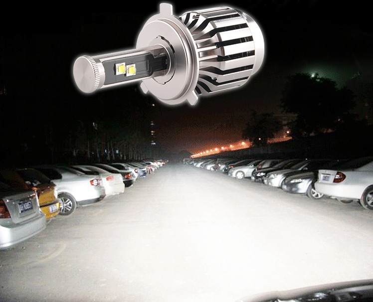 21- h4 40W high low light led headlight for car automobile head fog drl lamp