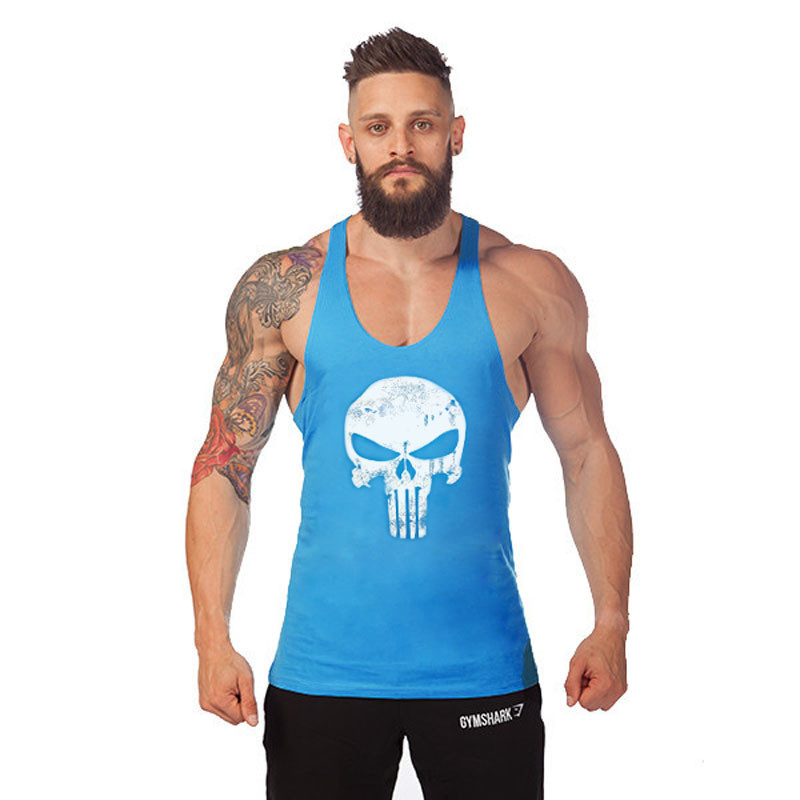 Details about  / Men Gym Muscle Bodybuilding Sleeveless Shirt Tank Top Singlet Fitness Sport Vest
