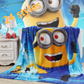 Children Cartoon pattern Coral fleece blankets can be as bedclothes the throws size 150 200CM Home