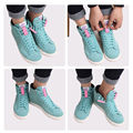 1 Pair Novelty Magnetic Casual Sneaker Shoe Buckles Closure No Tie Shoelace New Worldwide sale