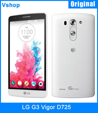 4G Original LG G3 Vigor D725 (AT & T) ROM 8GB RAM 1GB 5.0 inch Android 4.4 Snapdragon 400 Quad-core 1.2GHz Smartphone 2540mAh