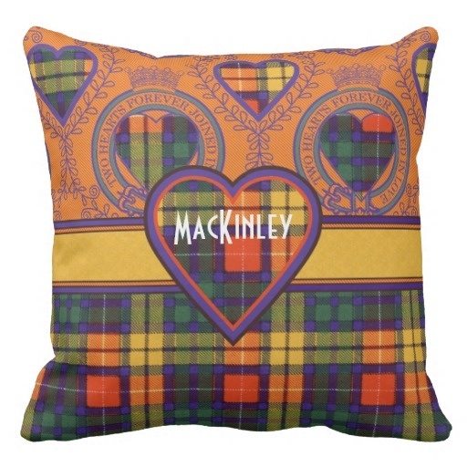 Soft Mackinley Clan Plaid Scottish font b Kilt b font Tartan Throw Pillow Case Size 45x45cm