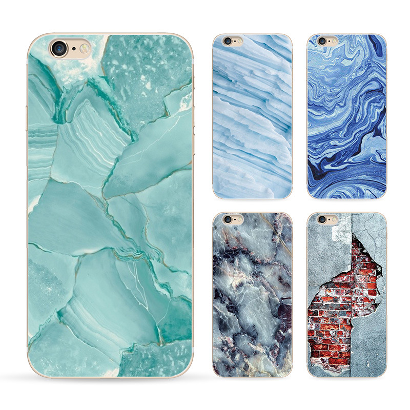 Image of 2016 Newest Phone Cases For Iphone 5 5s Case Marble Stone Image Painted Cover Mobile Bags & Brand