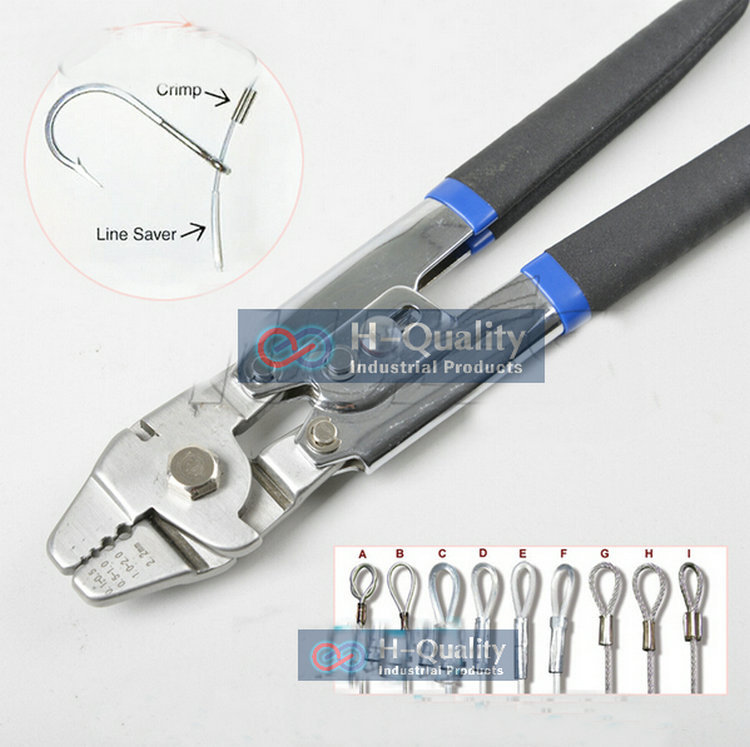 Ferrule Sleeves Crimping Tool Clamp Tool Steel Wire Rope Cut Working For 0 5MM 2 2MM