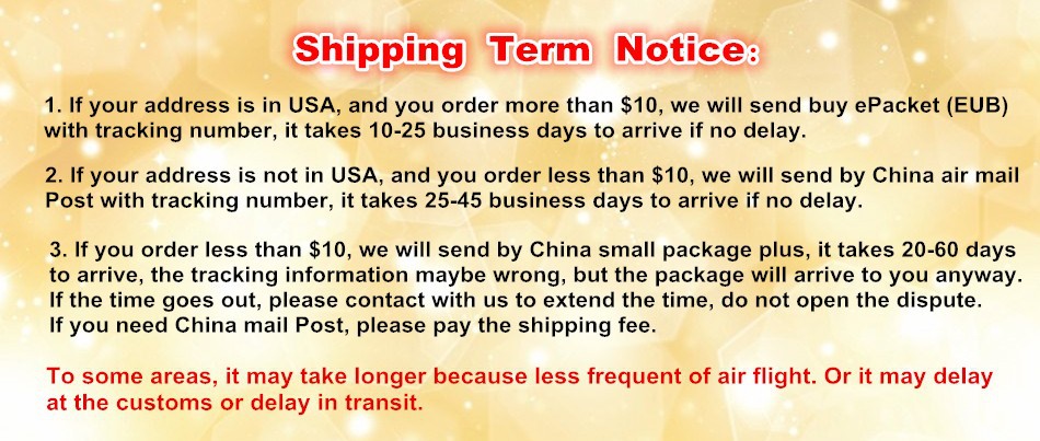 shipping term