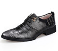 2017 Genuine Leather Mens Dress Shoes High Quality Oxford Shoes For Men Lace Up Business Men