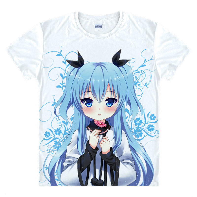 VOCALOID T Shirt Kagamine Rin Ren Shirt Causal T Shirts Anime Manga Pretty Cool Awesome Novelty