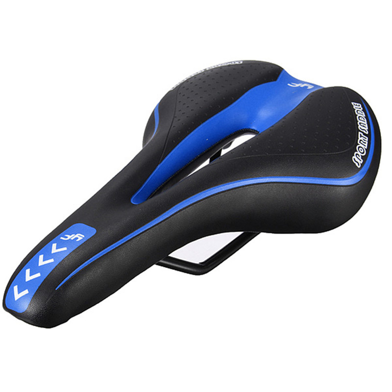 Image of Colorful Bicycle Mountain Road MTB Ride Racing Hollow Cushion Seat Saddle Practical Reliable Durable Streamlined Design