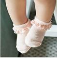 Baby Socks Cotton Neonatal Kids Children Girls and Boys Mesh 3D Socks Moon and stars Geometries