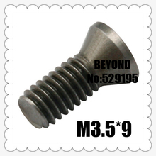 50pcs M3.5*9mm Insert Torx Screw for Replaces Carbide Inserts CNC Lathe Tool