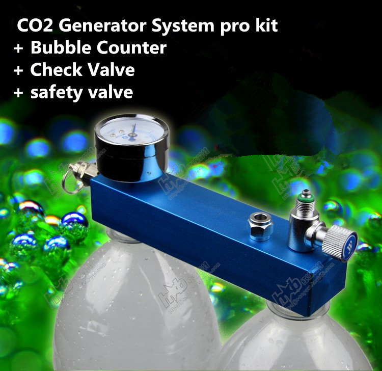 New DIY Aquarium Planted Tank CO2 Generator System pro kit + Bubble