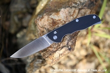 Shirogorov Tabargan95 Tactical folding knife D2 blade black G10 handle Axis system camping hunting survival Knives