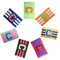 Professional Football Captain Armband Adjustable Soccer Sports Competition Armbands High Quality Games Tournament