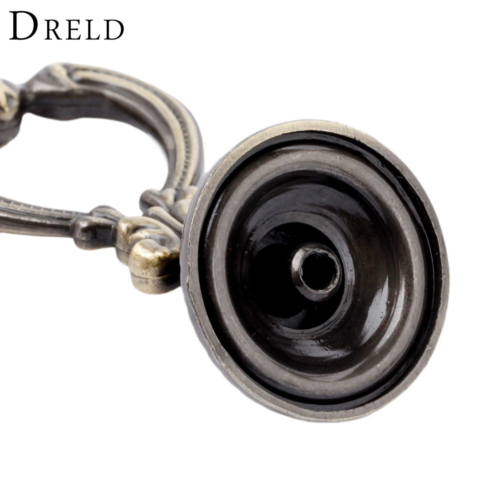 2 uds. Tiradores de muebles de latón antiguo DRELD Pomos y tiradores de