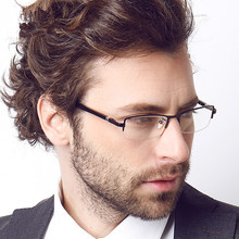 Men Memory Alloy Optical Eye Glasses Reflective Glasses for Working on Computer