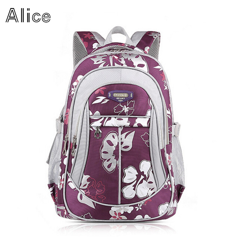 Image of New School Bags for Girls Brand Women Backpack Cheap Shoulder Bag Wholesale Kids Backpacks Fashion