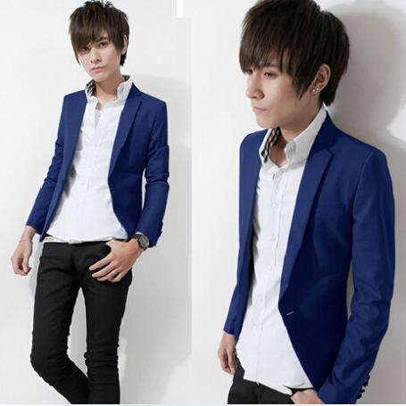 the new spring and autumn 2014 men suit jacket sli...
